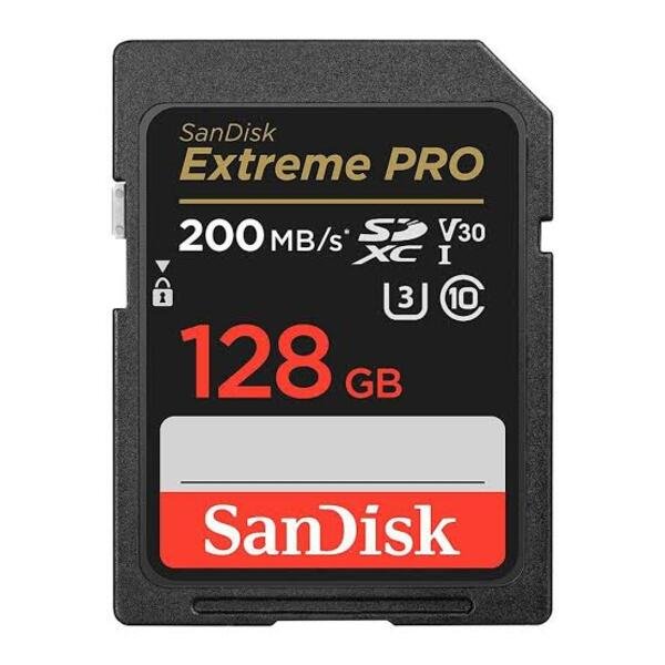 SanDisk 128GB Extreme PRO SDXC UHS-I Memory Card