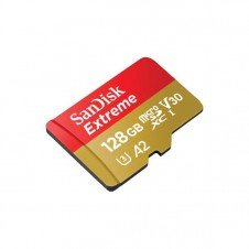 SanDisk 128GB Extreme microSDXC UHS-I Memory Card with Adapter